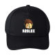 roblox hat black powder baseball cap game surrounding cap student korean sun hat men and women baseball cap