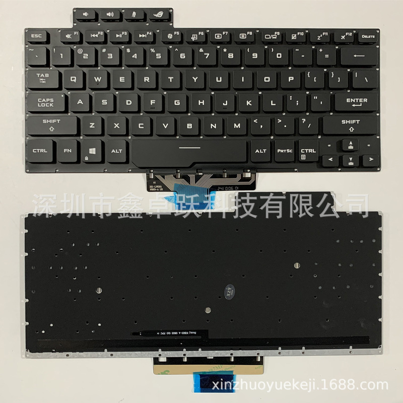 Us Suitable for Asus Rog G14 Zephyrus G14 Ga401 Ga401I Ga401M Keyboard