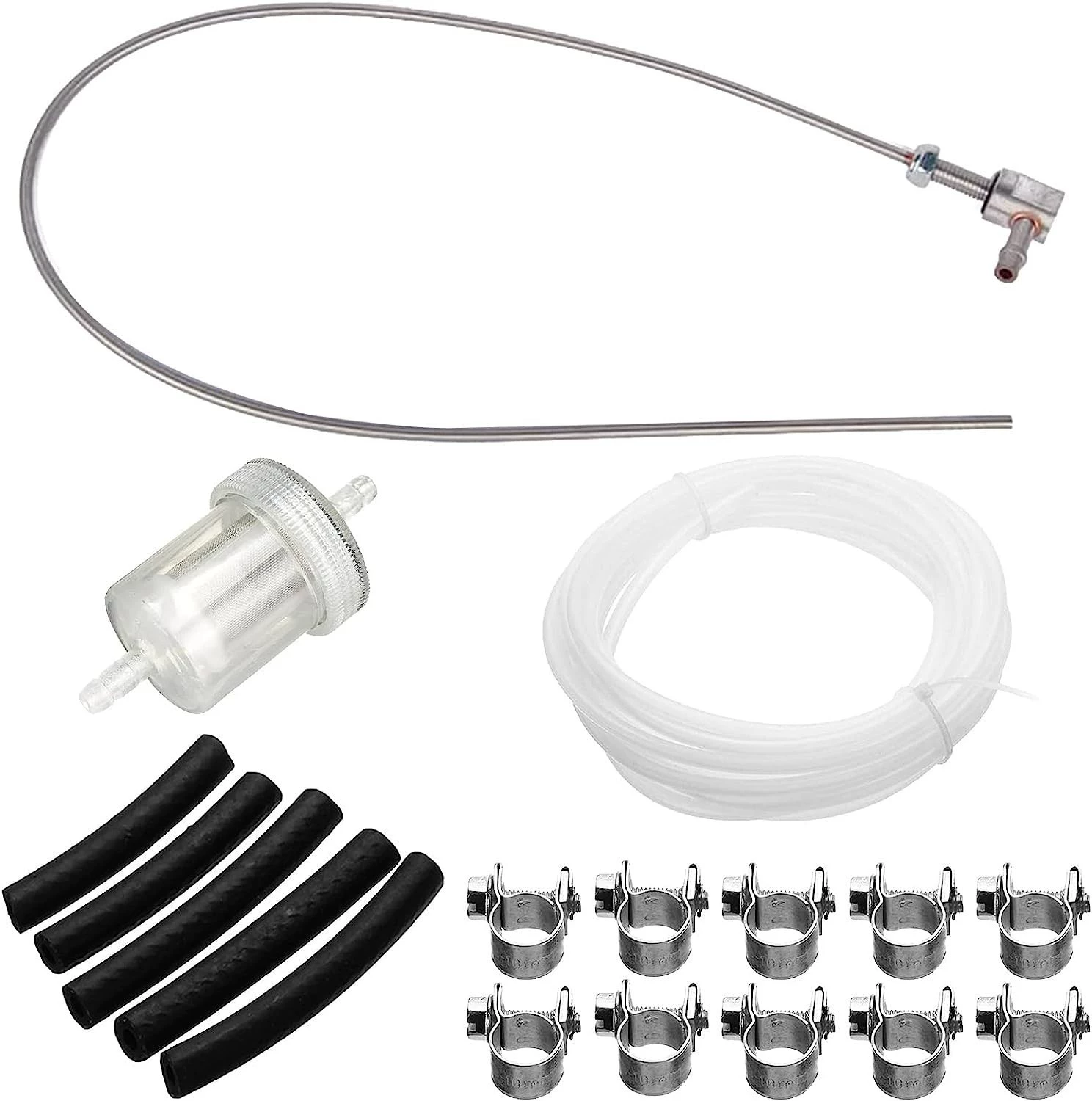 Костюм для сбора масла с небольшой головкой 18-компонентный масляный фильтр белая трубка Mini Card черная резиновая трубка стояночный отопитель запасные части для ремонта