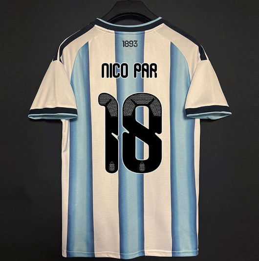 2627 Copa del Mundo Argentina fans edición de Messi 10 Dybala 21 camiseta de fútbol se puede enviar a través de la frontera