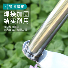 不鏽鋼園藝花鋤小挖鋤戶外農具農用工具除草挖土種菜種花小鋤頭