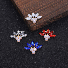 カラーの魚の尾の真珠のドリルのアクセサリの花の皿のドリルの装飾のdiyは合金の部品の団扇の装飾の部品をまねます。