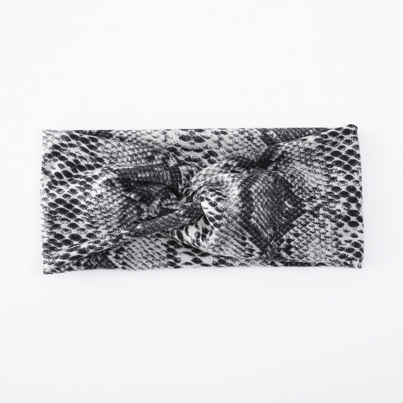 Europa y América de yoga bohemio deportes banda para el cabello elástico antideslizante banda para el cabello de ala ancha entrenamiento correr sudor-absorbente diadema de las mujeres