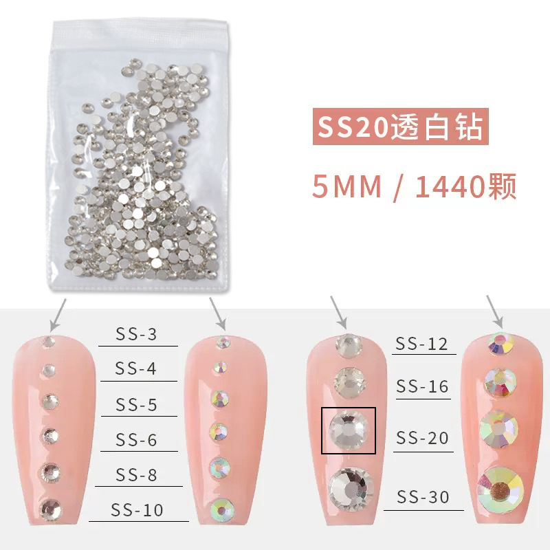 SS20 [5_투명 화이트 다이아몬드] 288