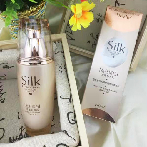 Four Seasons Beauty Silk Protein Moisturizing Lotion 110ml Men's and Women's Intensive Moisturizing Lotion Wholesale Dropshipping