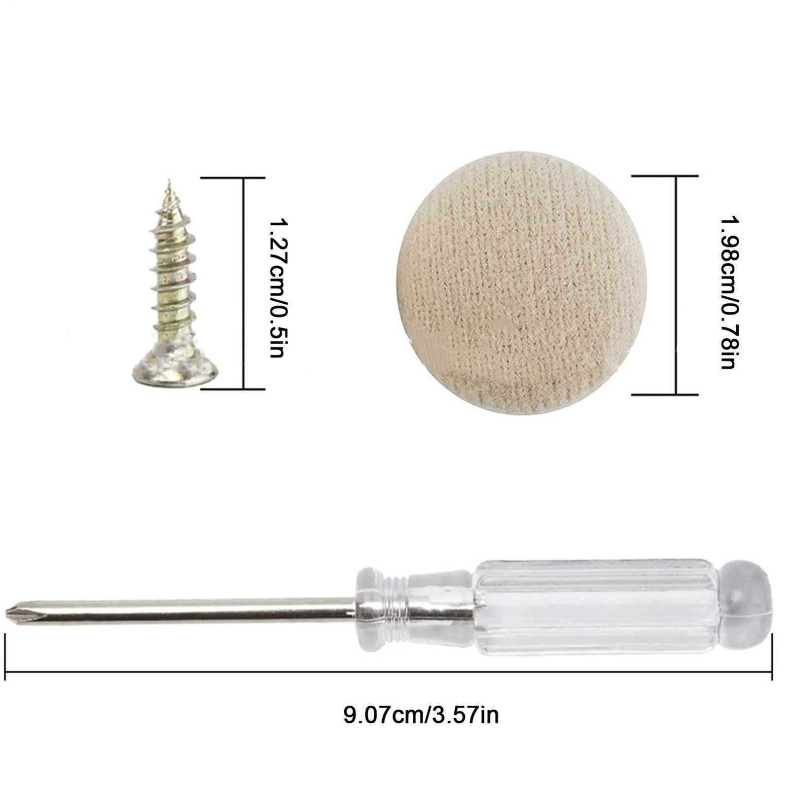 Hebilla de la tarjeta del techo del automóvil Hebilla de reparación de la caída de la tela del techo Hebilla del tornillo de reparación de la fijación del techo Hebilla de la tarjeta del techo A342