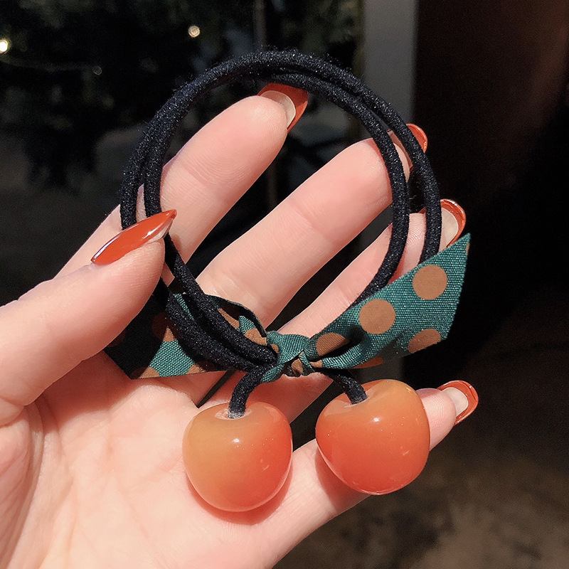 Yellow cherry rope