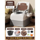 Brown-pu soft cushion + [for indoor use] + gift bag