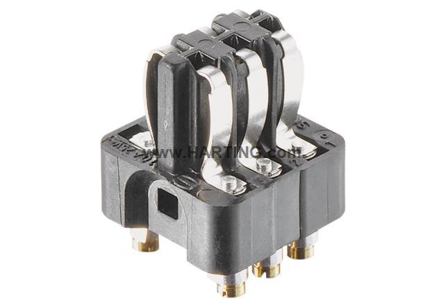 09700062813 HARTING STAF 6 FE-S 低压连接器 公芯 原装正品哈丁