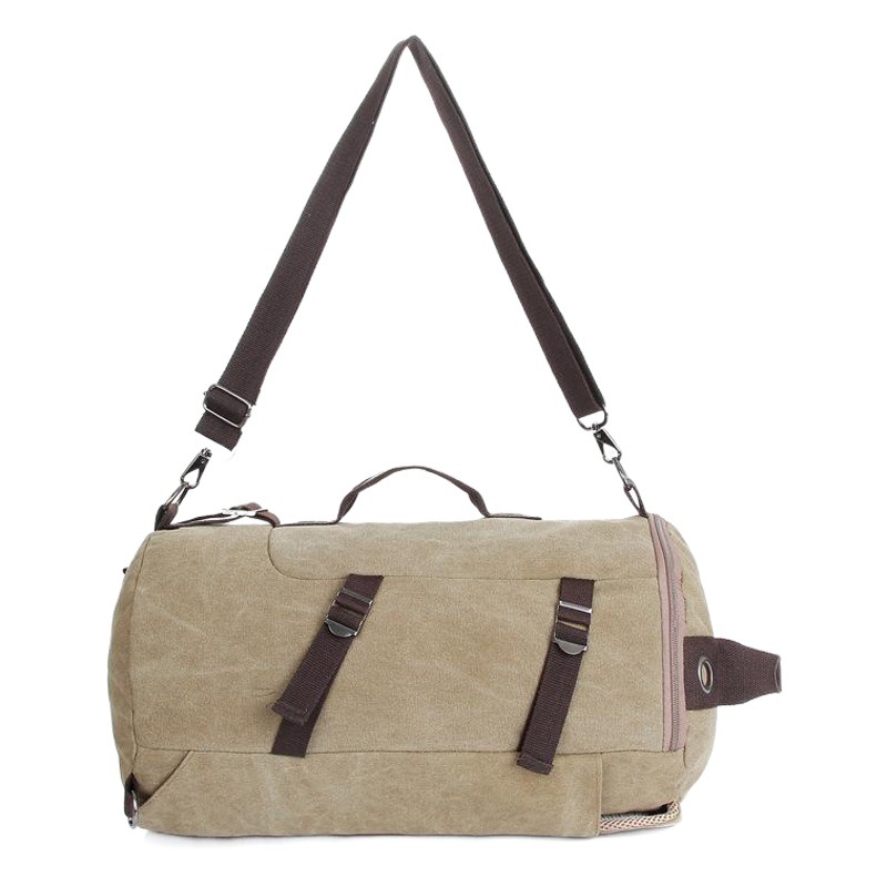 Nuevo viaje montañismo bolsa de gran capacidad ocio lona deportes barril mochila al aire libre ordenador bolsa al por mayor