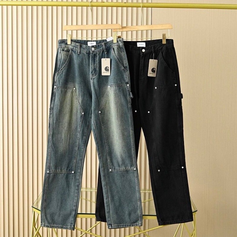 Cross-Border European and American Carhartt*/Carhartt New Season Japanese Style Main Line Outdoor Workwear Series Washed Jeans Cross-Border European and American Carhartt*/Carhartt New Season Japanese Style Main Line Outdoor Workwear Series Washed Jeans