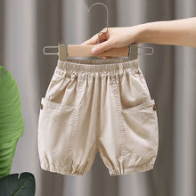 男童灯笼裤夏季2024新款洋气宝宝时尚短裤儿童时髦休闲薄款中裤