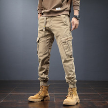首创官图 美式工装裤男士多口袋束脚哈伦休闲裤春秋冬多场景适用