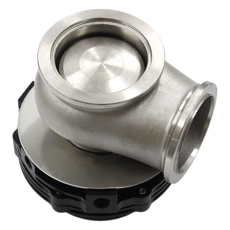 Abrazadera de válvula de derivación de gases de escape de 44mm para turbocompresor de brida en V, incluidos todos los resortes