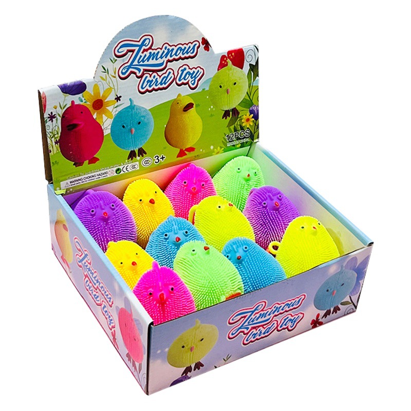 Juguete Dibujos Animados flash Sling colorido pollo piel luminosa