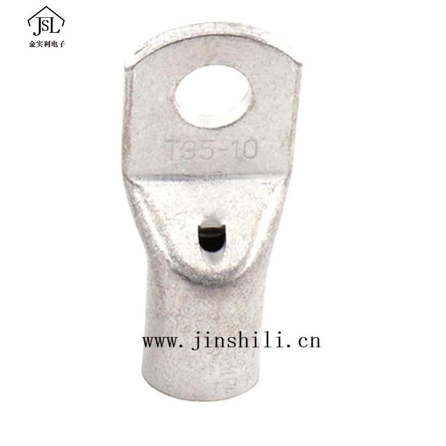 厂家直销 T型紫铜管端子 T形铜管冷压端子5G基站铜鼻子 新能源