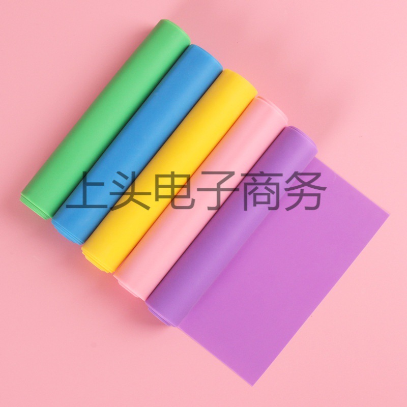 厂家直供一件代发 瑜伽弹力带拉力带健身带男女拉力片拉力绳体育