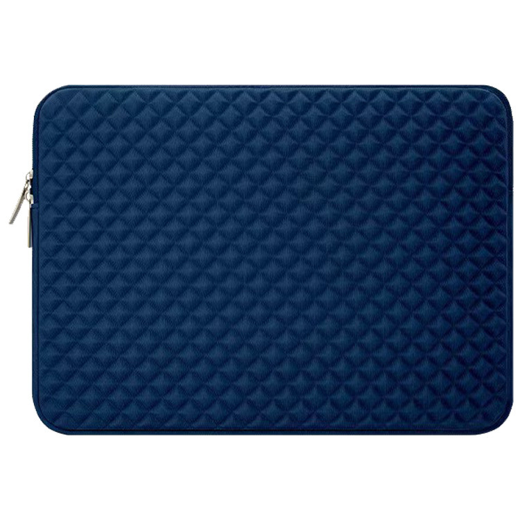 Bolsa de computadora portátil de 15,6 pulgadas cubierta de diamante relieve con bolsas de camelón para viajes de negocios 16 pulgadas