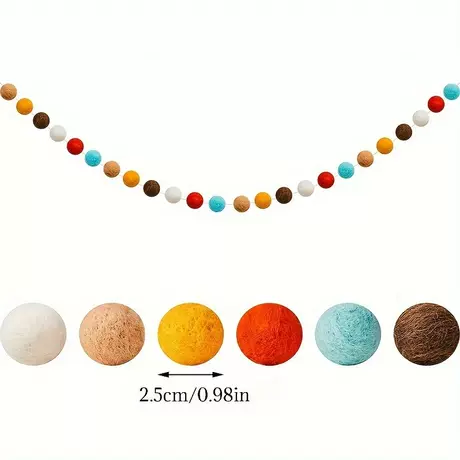 Hair ball string: coffee color