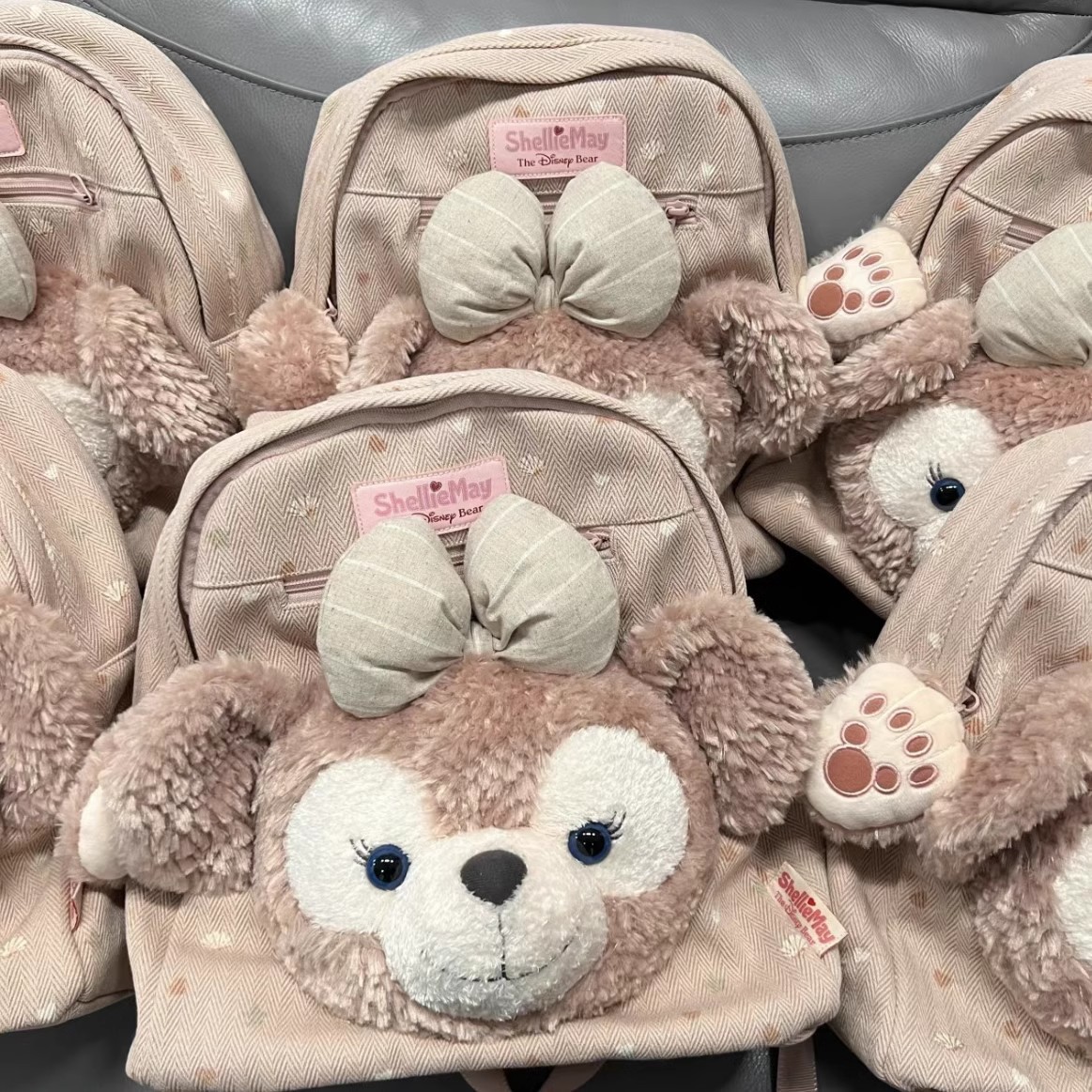 Shirley Rose Plush Backpack - Image 1