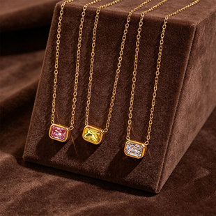 ���Q�羳��Ʒ�Ʒ���P�18k�W���r��ins�L��Ͱ���ɫ�ʯ������