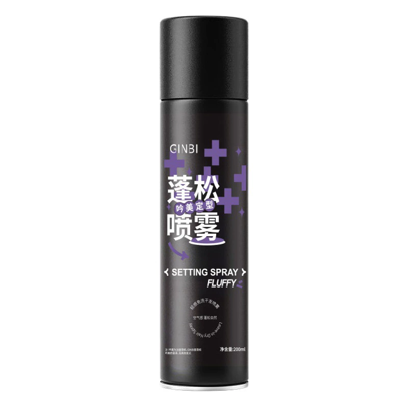 Yinmei Fluffy Styling Spray Гель для волос Длительный прочный сухой гель для парикмахерской Fluffy Styling Популярный стиль Источник Фабрика Популярный стиль