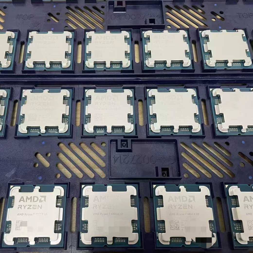Процессор AMD Ryzen 7 9800X3D для настольного ПК, сокет AM5, серия 7000/8000/9000