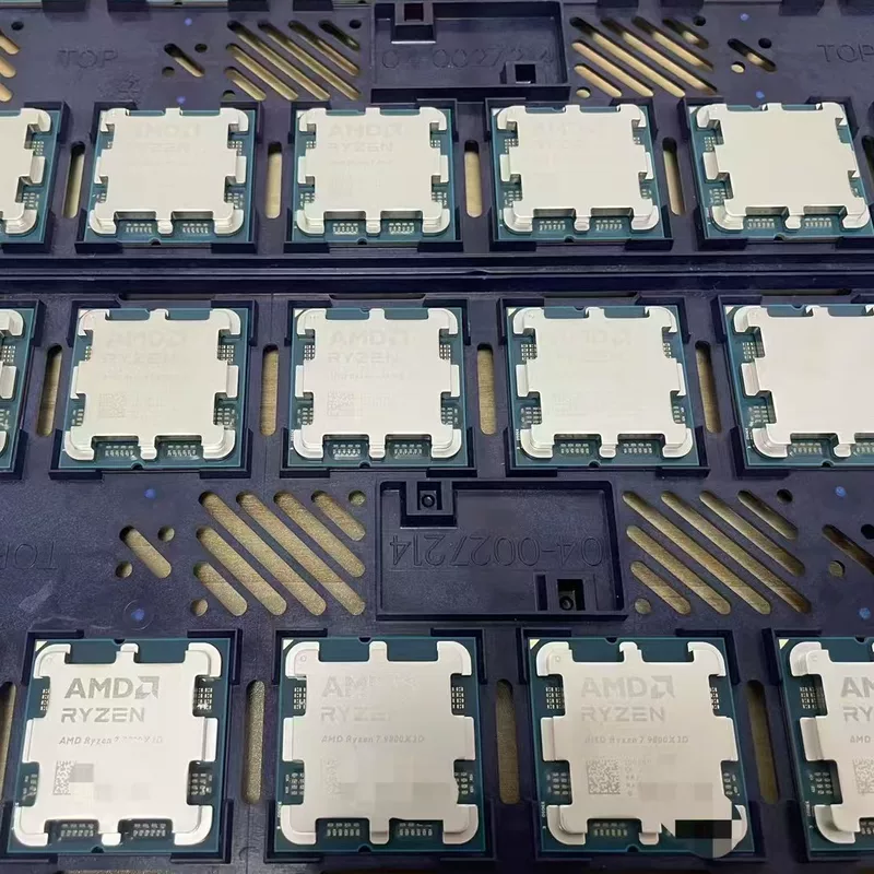 Процессор AMD Ryzen 7 9800X3D для настольного ПК, сокет AM5, серия 7000/8000/9000