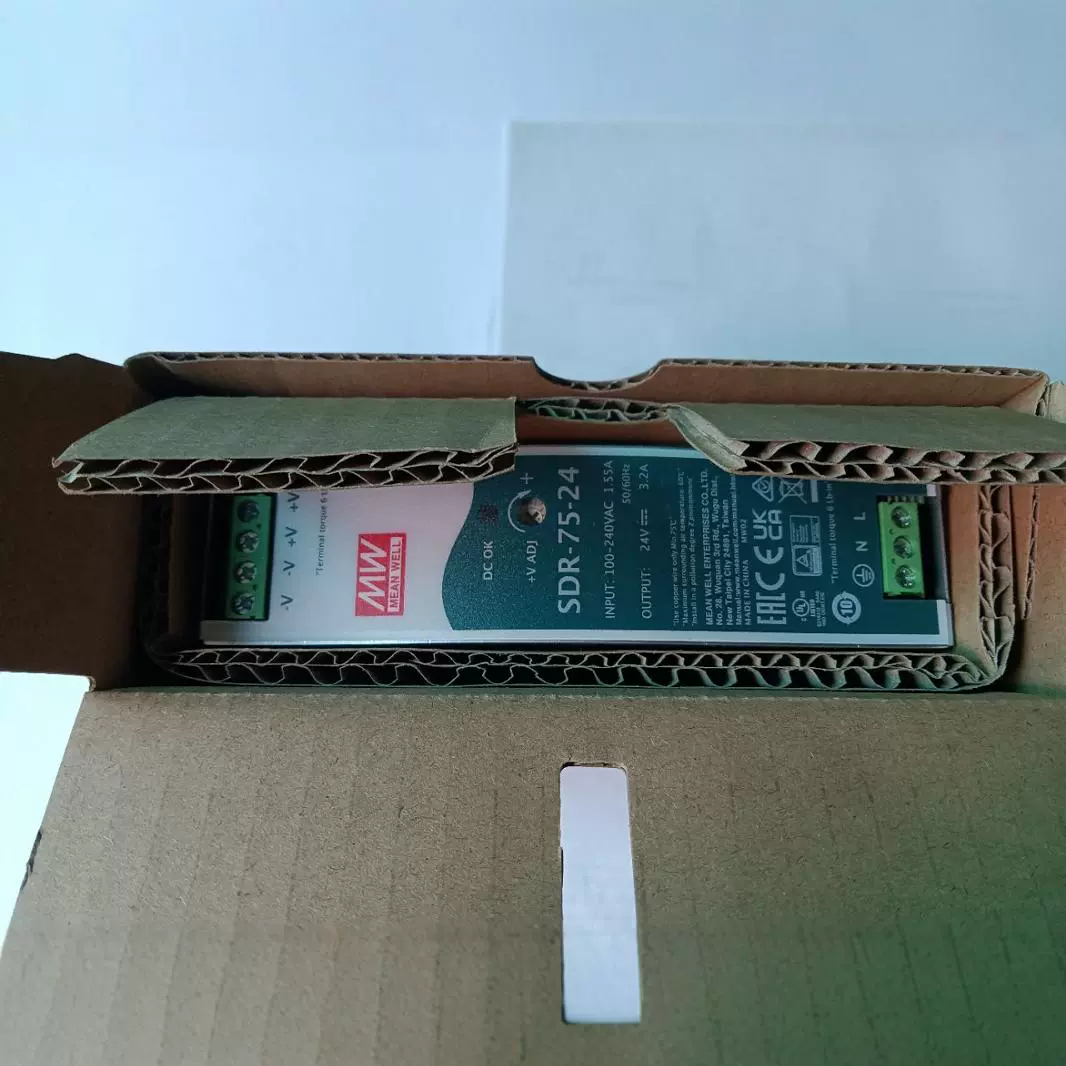 Новый оригинальный SDR-75-24 питания Mingwei
