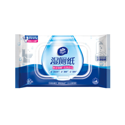 Vinda Wet Wipes Wholesale Economical Pack Bathroom Wet Wipes 40 Pads Wholesale with Shipping VW3410