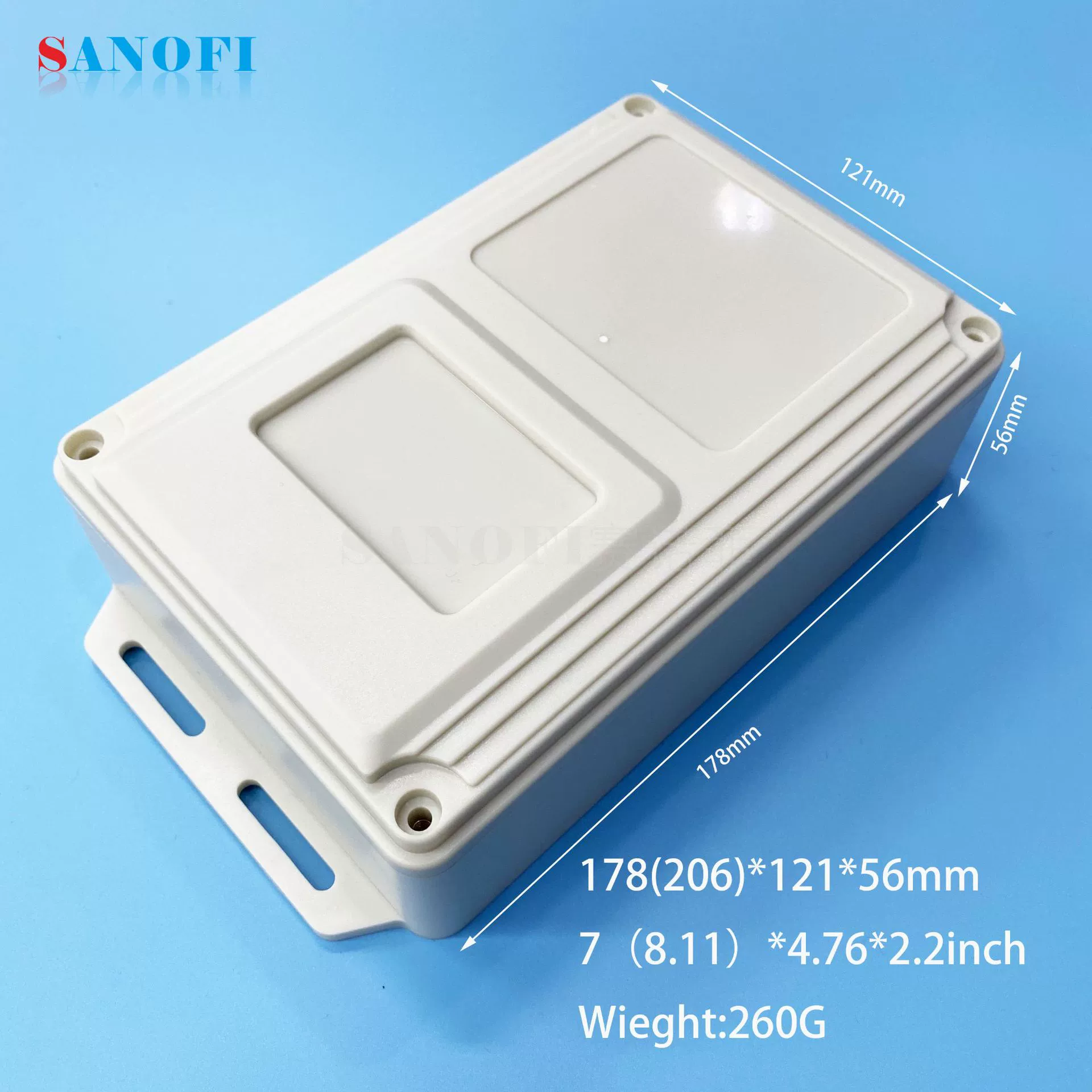 Пластиковый водонепроницаемый чехол для кабеля соединительный корпус IP65 водонепроницаемый и пыленепроницаемый корпус для безопасности уплотнительный чехол для наружного разветвления коробка