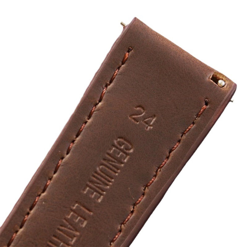 Venta directa de fábrica, correa de cuero Crazy Horse de liberación rápida, correa de reloj retro universal de alta gama de cuero genuino, accesorios de reloj, correa de cuero