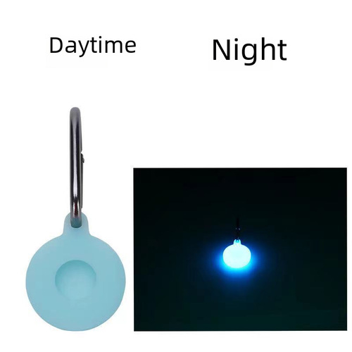 Silicone Case for Apple AirTag Tracker, Anti-lost and Anti-fall, Soft Solid Color AirTag Shell Cover