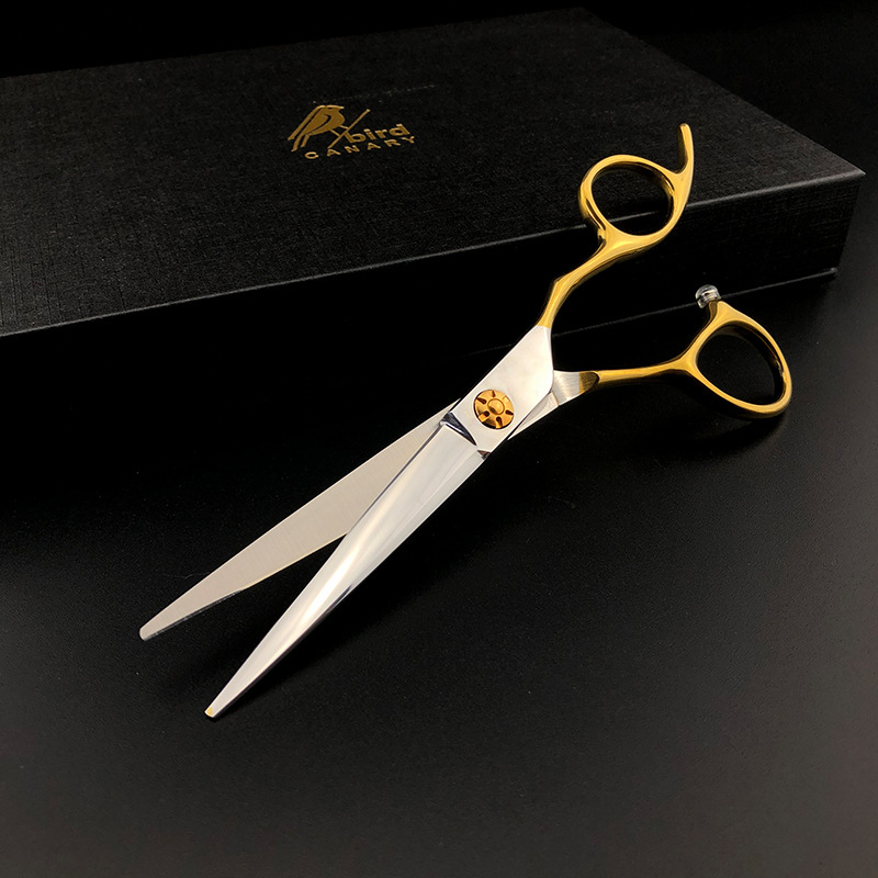 Ciseaux à effiler plats et sans couture, ensemble, ciseaux professionnels pour salon de coiffure et coiffeur_voghion.com