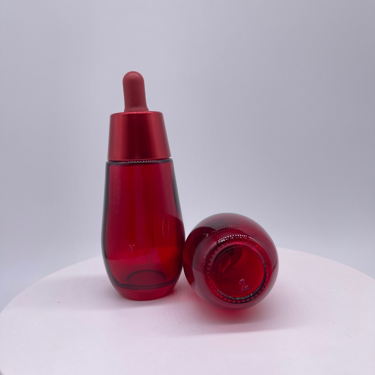 En stock 15 ml30ml50ml arroz de mar mismo estilo Pick stick botella cuidado de la piel esencia cuentagotas botella de líquido de vidrio botella