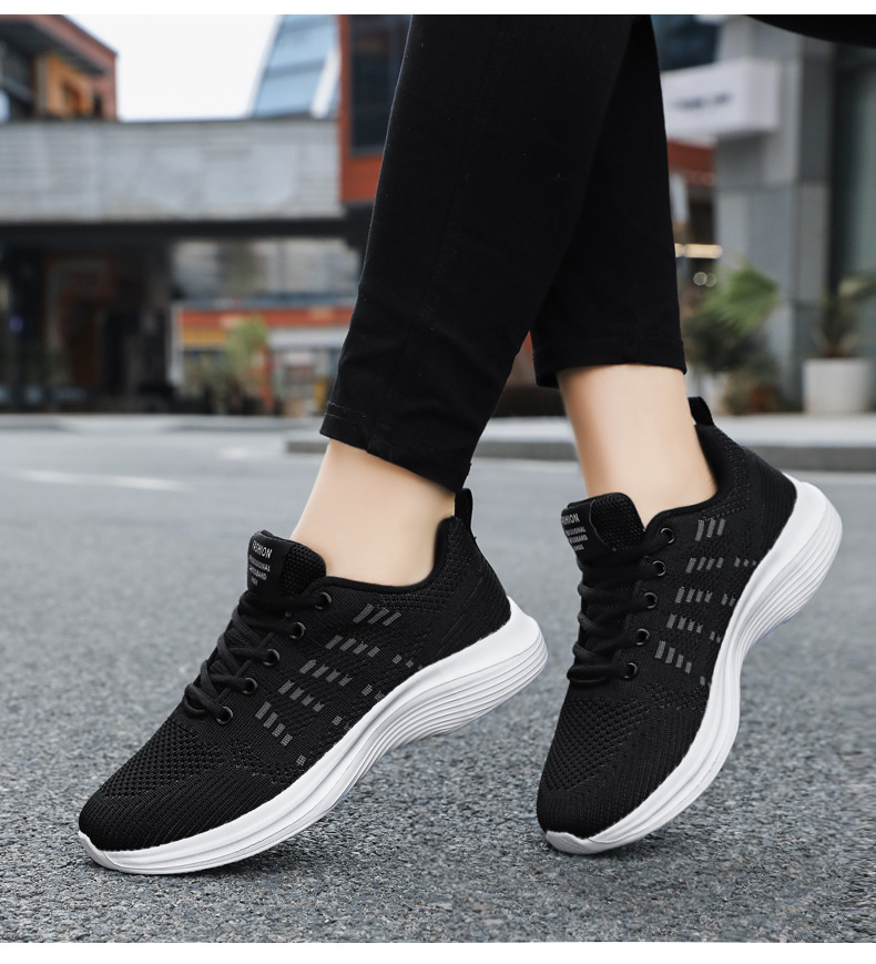 Women's Casual Color Block Round Toe Sports Shoes display picture 12