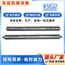 不锈钢滚筒输送机无动力辊筒卸货神器滚筒式分拣机伸缩输送带定制