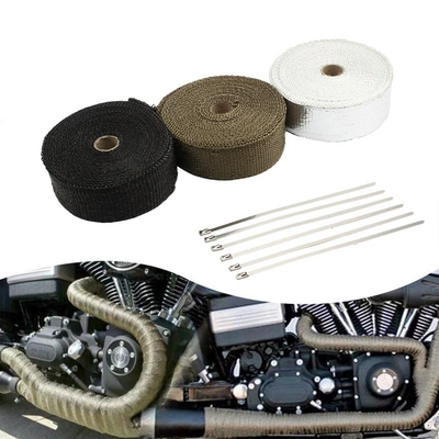 Universal Anti-Scalding Cloth for Car and Motorcycle Exhaust Pipes, Heat-Insulating Sponge, Fire-Proof and Anti-Scalding Banana Fiber Cotton Cloth