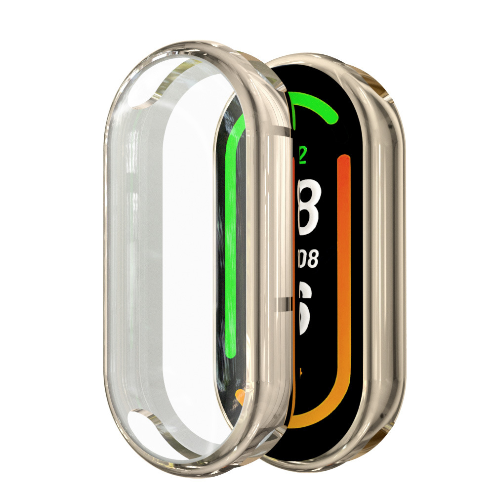 Suitable for Xiaomi band9 watch case, Mi Band 9 Nfc protective case, PC tempered film integrated TPU full-package protective case details Picture