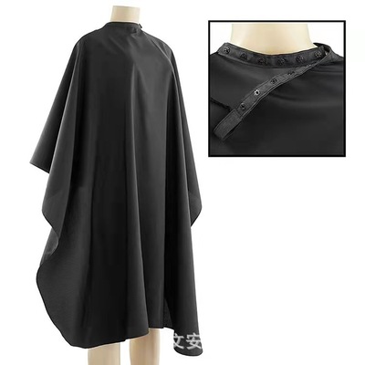 廠家批發新款按扣理發圍布發廊美發焗油圍布家用理發圍布