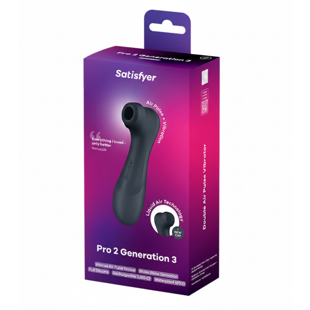 Satisfyer Pro2 G3 APP Yue Dong, versión mejorada del dispositivo de masturbación y succión erótica para mujeres adultas.