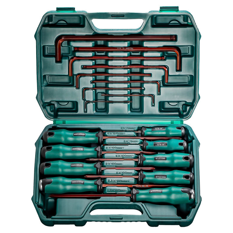 9 piezas de conjunto de destornillador hexagonal de ciruela cruzada manual eléctrico conjunto de destornillador de tornillo cruzado