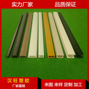 Manufacturer Supplies Pvc Hard Matte Surface 1Mm-8Mm I-Shaped Groove H-Shaped Backboard Clip Strip Decorative Matte Texture