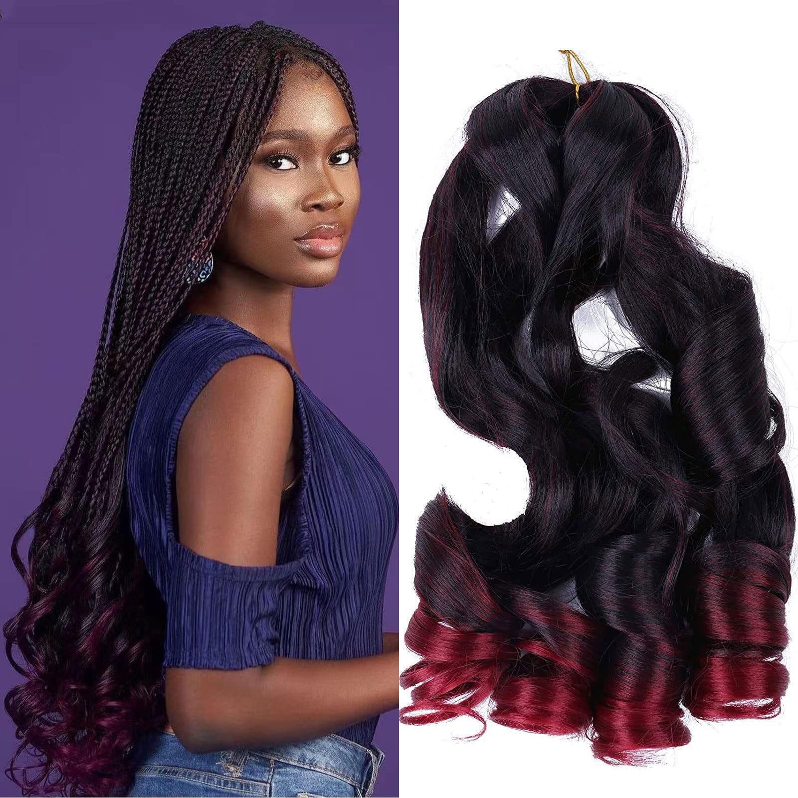 Women's African Style Party Street High Temperature Wire Ponytail Wig Grip display picture 2