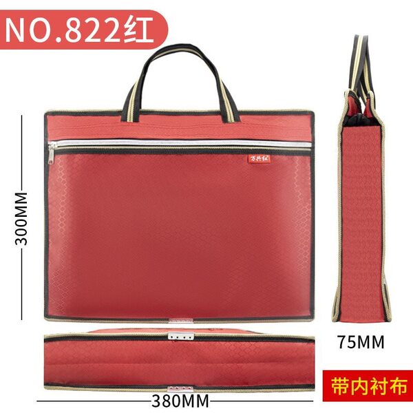 Handheld purse for folders for documents