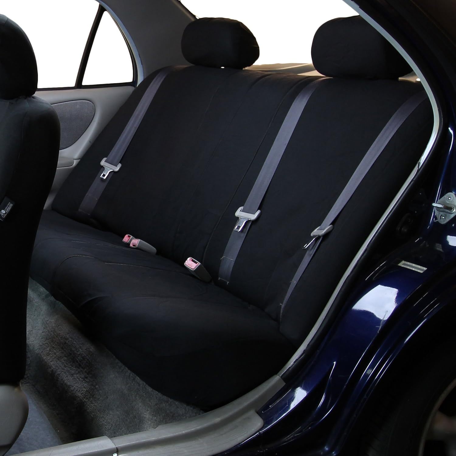 Cross-Border Flat Fabric Car Seat Covers for All Seasons, 9-Piece Set for 5 Seats, Car Interior Fabric Seat Covers
