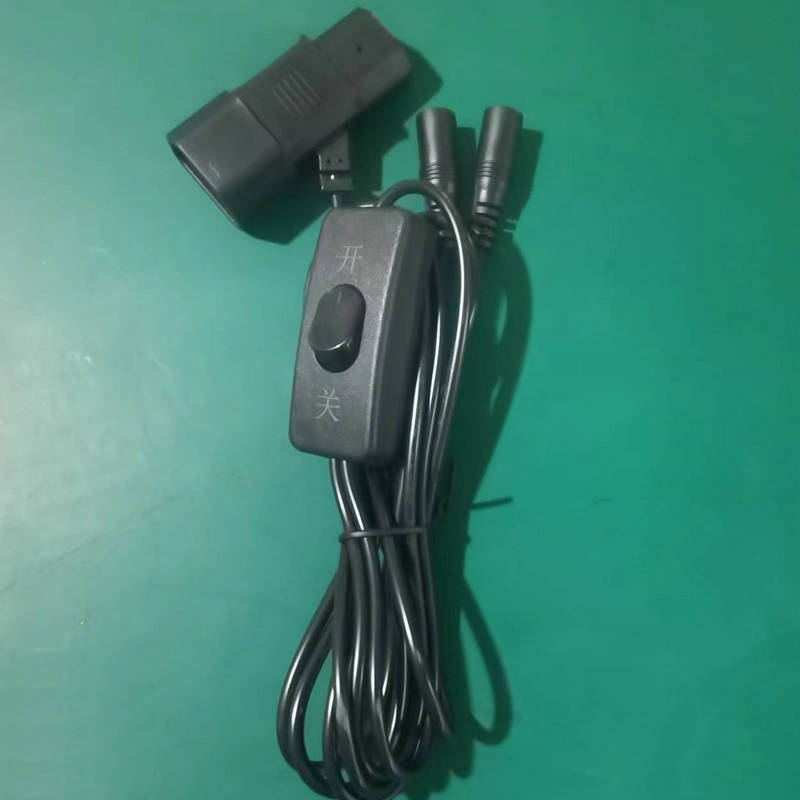 发热手套电源线发热把套电源线电动车发热片电压线发热手套连接线