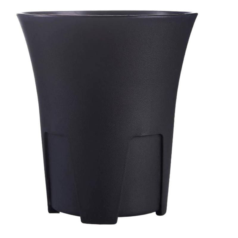 Вьентьянский горшок с несколькими спецификациями и корневым контролем Круглый садовый пластиковый цветочный горшок с высокой талией Черно-белый мясистый цветочный горшок Зеленый цветочный горшок для посадки