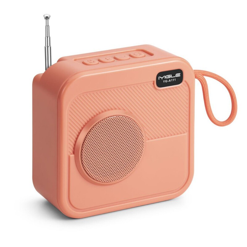 YG-A111 新しいアフリカホット販売ワイヤレス Bluetooth スピーカーポータブルミニラジオマカロンカラーオーディオ|undefined