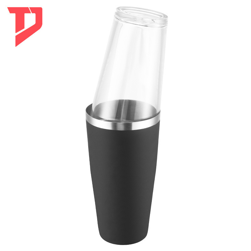 Cóctel de Amazon Boston agitador de acero inoxidable vaso de nieve 700ml vaso de cóctel vaso de cóctel herramienta de barman